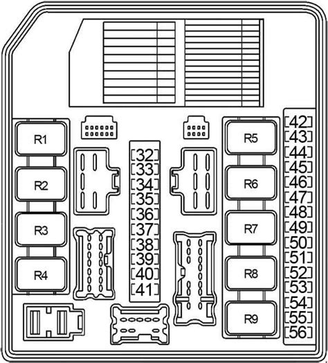 2012 Nissan Sentra fuse diagram